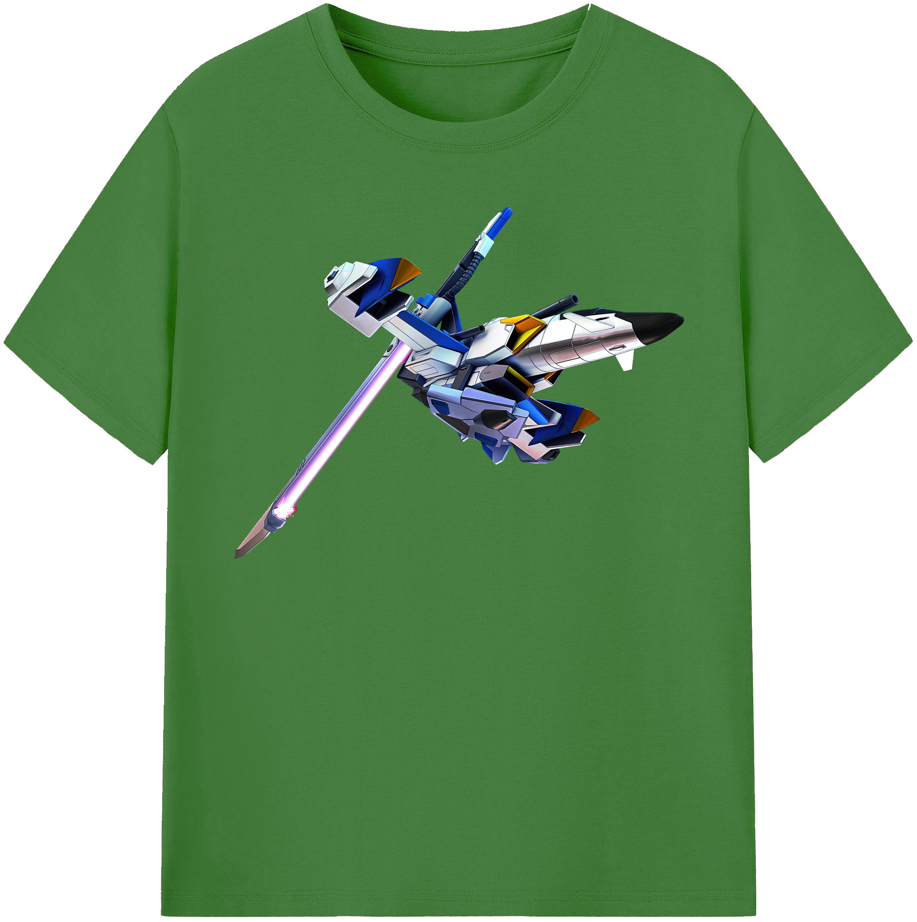 （画像用） 機動戦士ガンダム Mobile Suit Gundam レディースカジュアルプリントTシャツ（綿100％）
